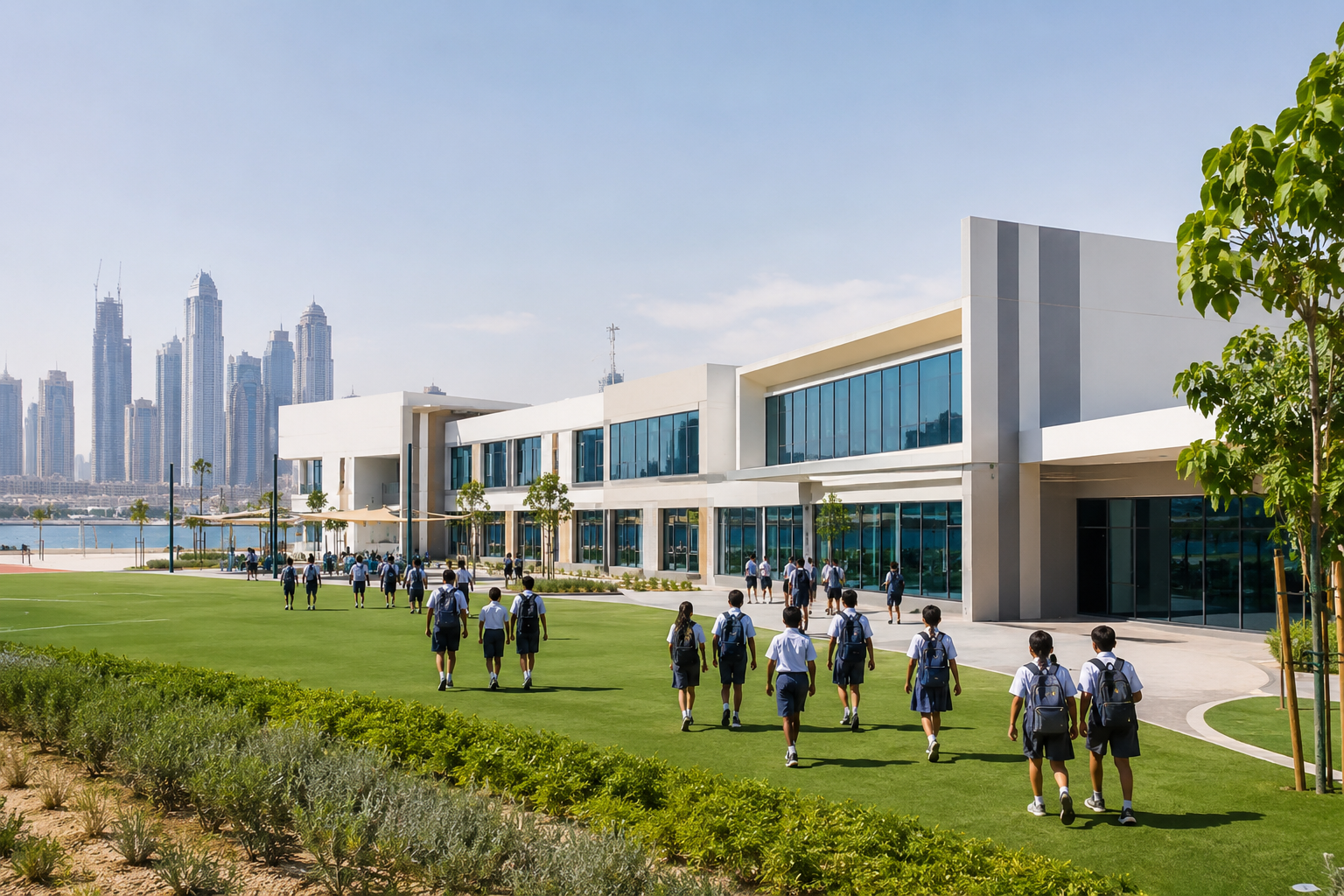 Schools in and around the Dubai Islands