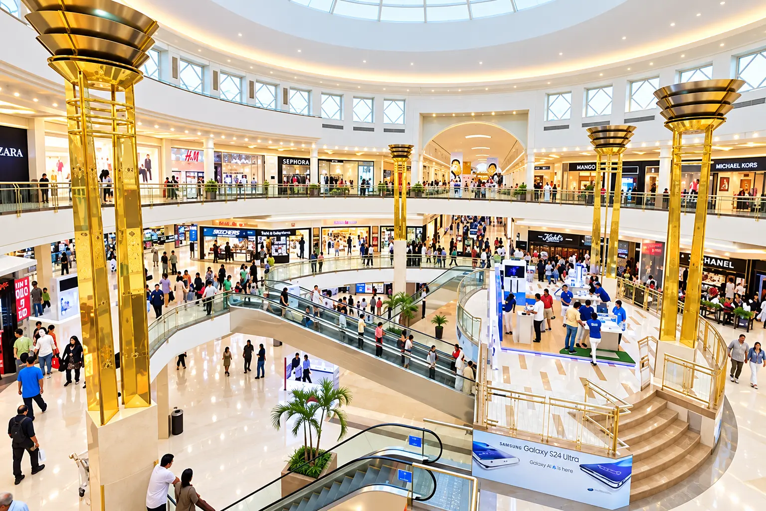 Shopping at City Centre Deira