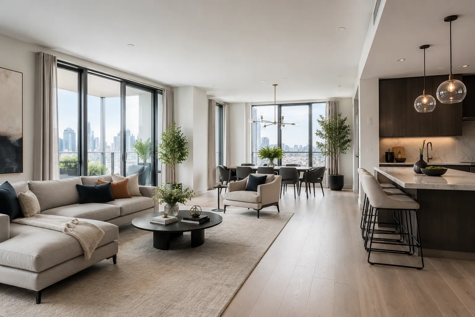 Silverene Towers apartment layouts by unit type
