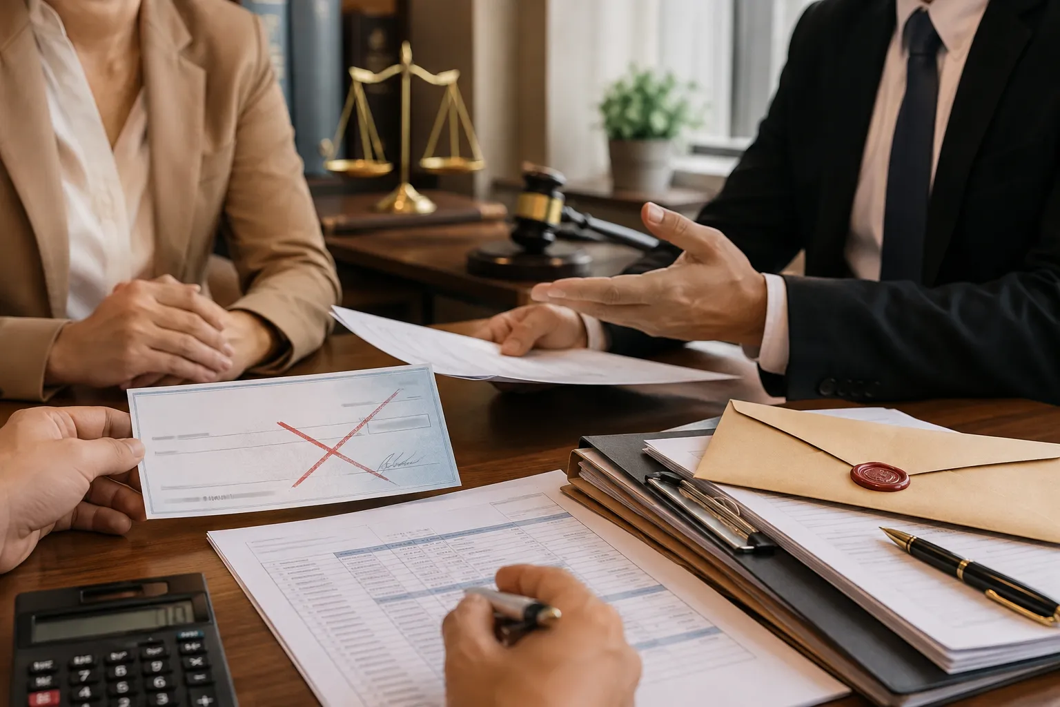 Steps to take if a cheque bounces