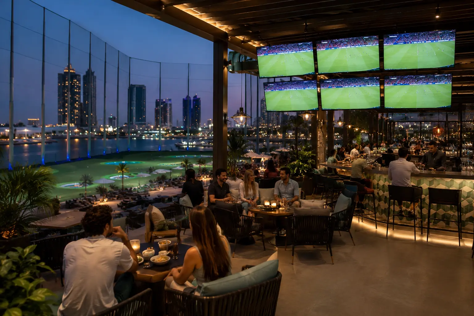 The Yard at Topgolf