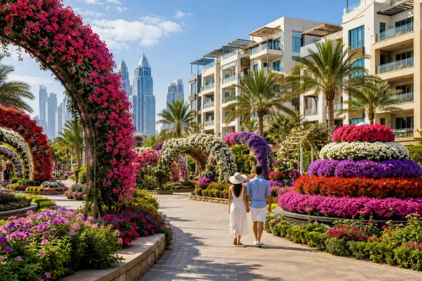 Thinking of living near Dubai Miracle Garden