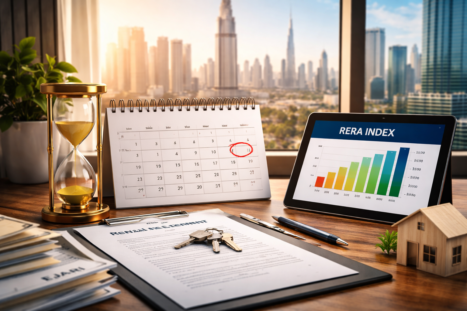 Timing and the RERA index during renewals