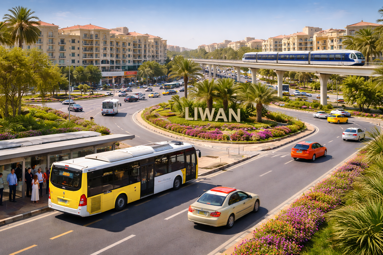Transportation & parking in Liwan