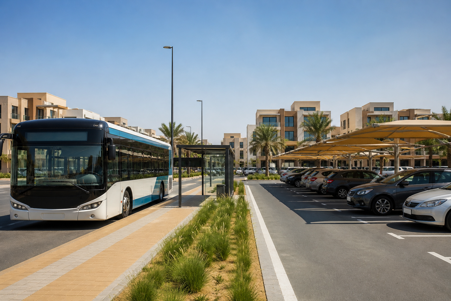 Transportation & Parking in Mira Oasis