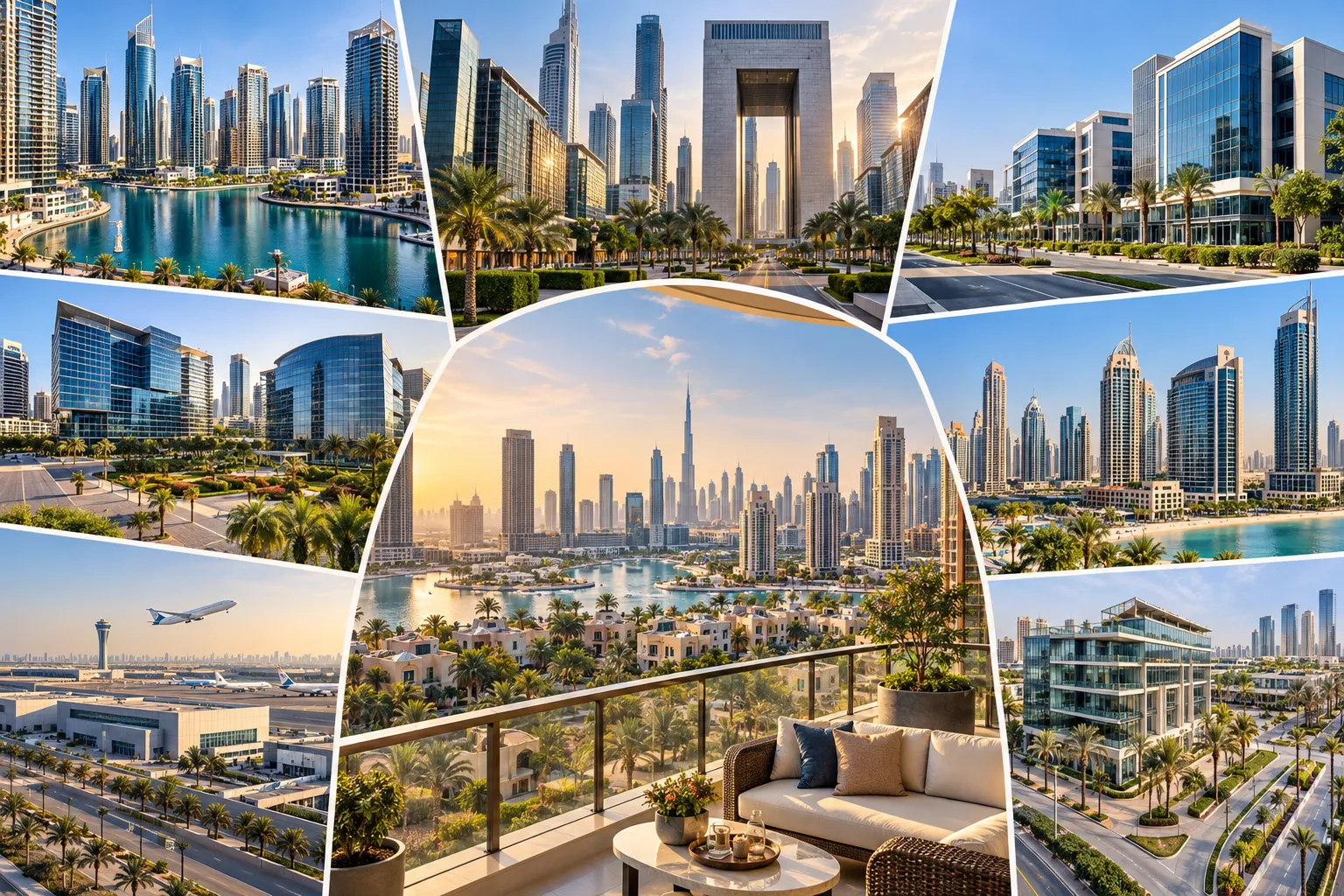Where to live near Dubai free zone