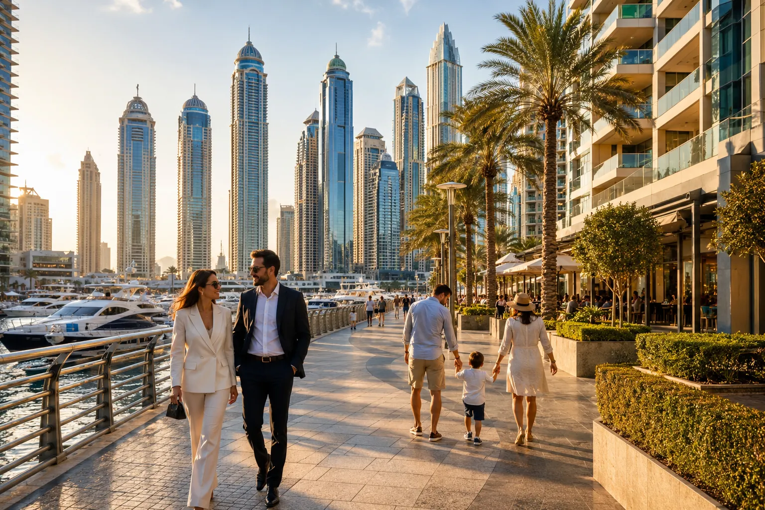 Who is Dubai Marina best for