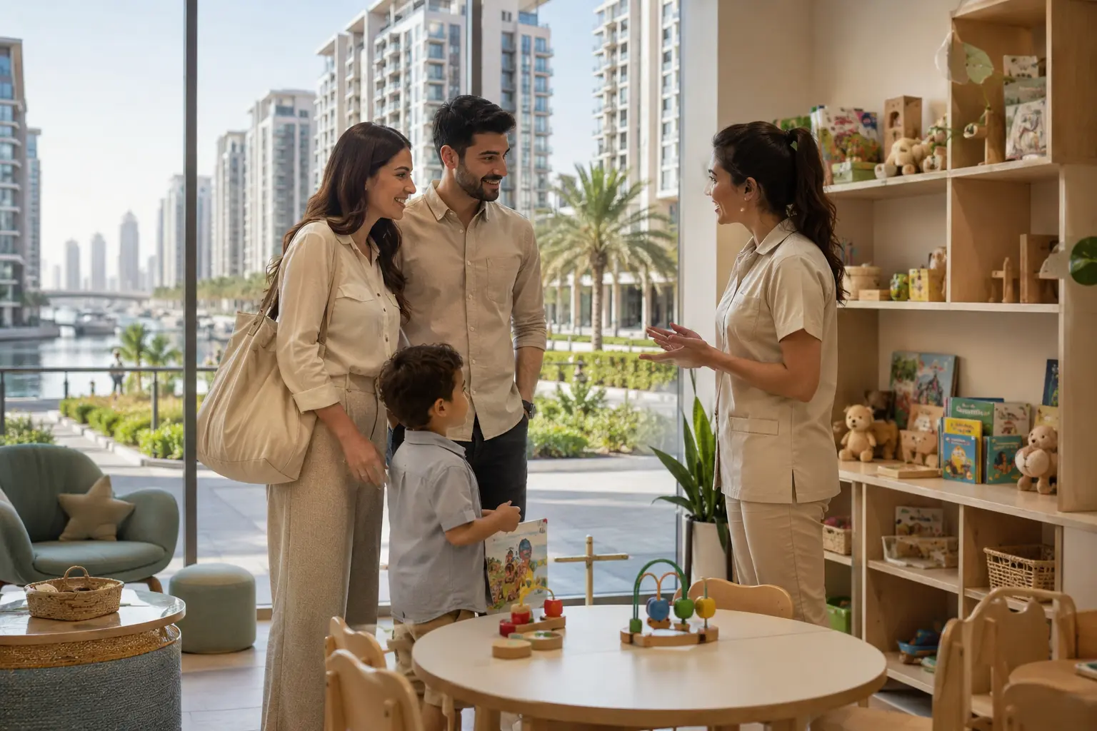 Why parents check nurseries before renting in Dubai Creek Harbour