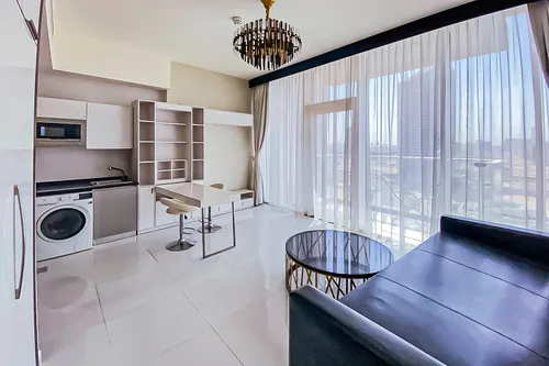 Apartment in Miraclz Tower by Danube
