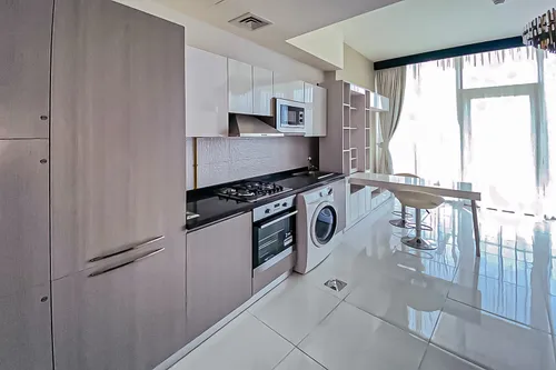 Apartment in Miraclz Tower by Danube