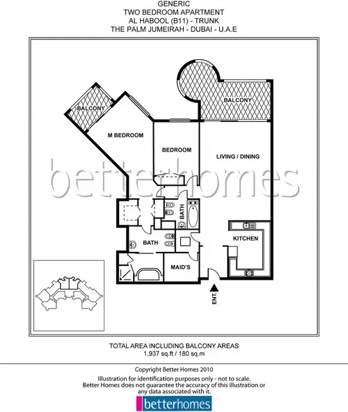 2 Bedrooms Apartment in Al Habool