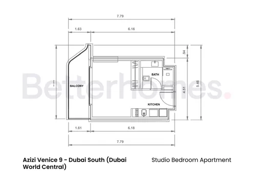 Apartment in Azizi Venice 9