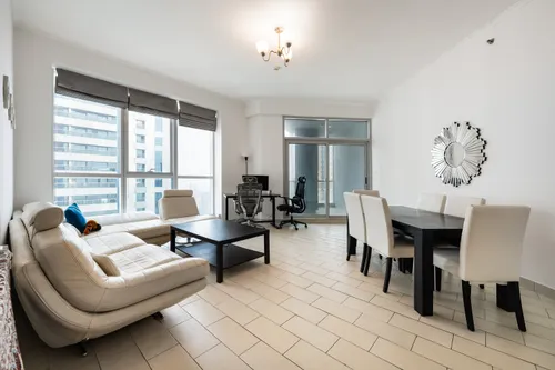 Fully furnished | High floor | Palm and sea views