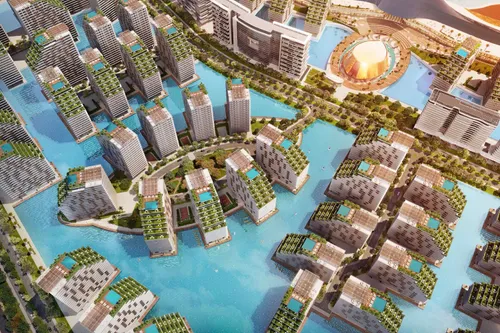 2 Bedrooms Apartment in Azizi Venice 7 Building D