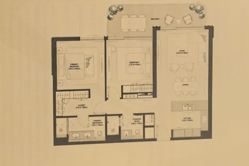 2 Bedrooms Apartment in Bay Grove Residences