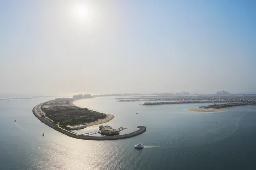 Sea and Palm View | High floor | Private Beach
