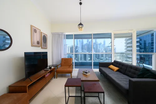 Luxe Furnished | Balcony | Modern Interiors