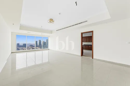 High floor | Unfurnished | Vacant