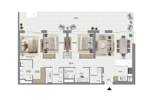 3 Bedrooms Apartment in Golf Meadow