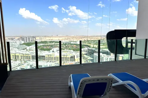Apartment in Miraclz Tower by Danube