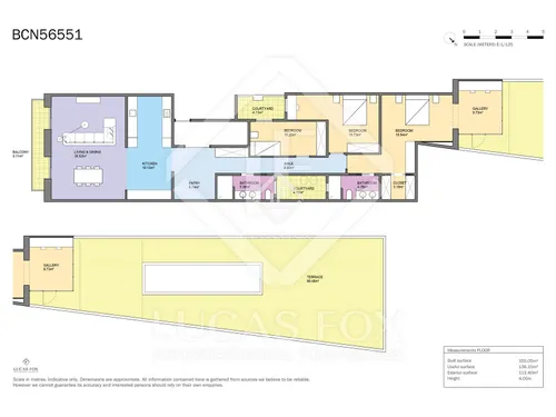 3 Bedrooms Apartment in Casp