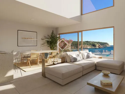 New build 4-bedroom apartment with 105 m² terrace for sale in Santa Eulalia, Ibiza