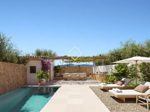 A Perfect Harmony of Architecture, Landscape, and Interior Design. Townhouses in Santa Maria, Mallorca