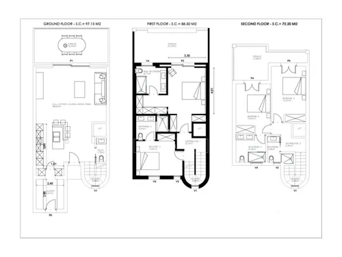 4 Bedrooms House / Villa in Urb. El Presidente Beach