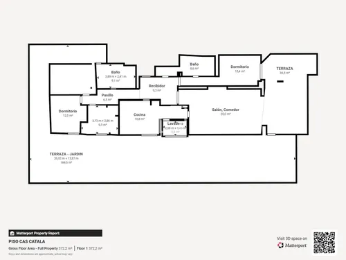 3 Bedrooms Apartment in Calle Bellpuig