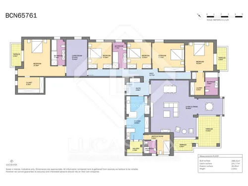 6 Bedrooms Apartment in Tres torres