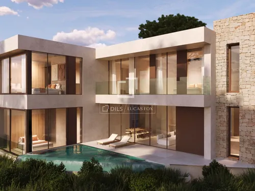 New build 5-bedroom villa with private pool for Sale in Can Furnet, Santa Eulalia, Ibiza