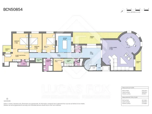 4 Bedrooms Apartment in Muntaner