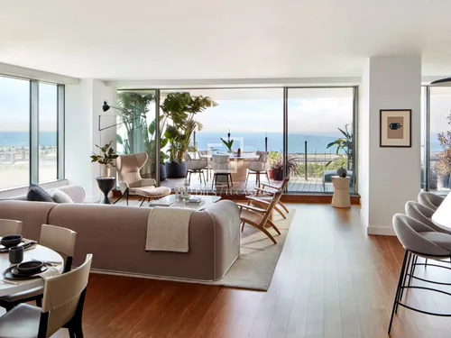 New build 3-bedroom apartment with 52 m² terrace for sale in Diagonal Mar, Barcelona