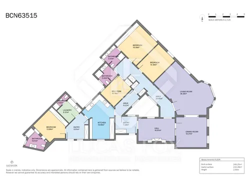 5 Bedrooms Apartment in balmes