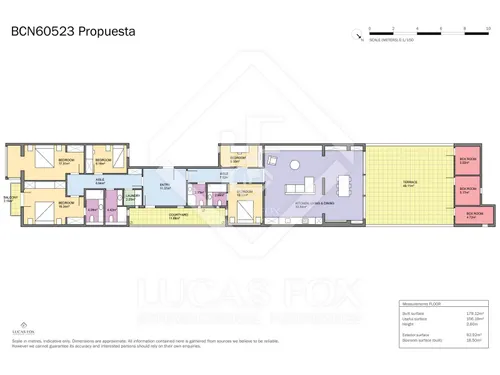 5 Bedrooms Apartment in Consell de Cent