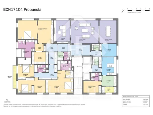 5 Bedrooms Apartment in Doctor Roux