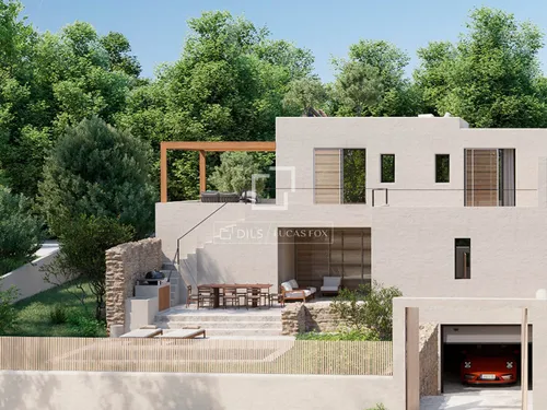 New build 4-bedroom villa with 200 m² garden for sale in San José, Ibiza
