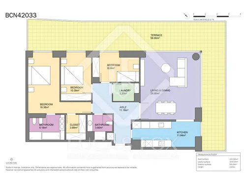 3 Bedrooms Apartment in Garcia Faria