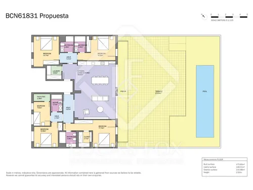 4 Bedrooms Apartment in Provença