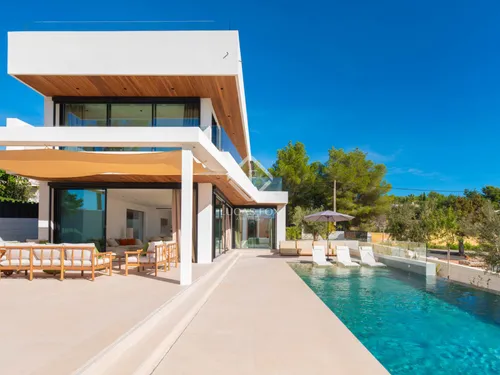 4-bedroom new-build villa with sea views for sale in Cala Llenya, Santa Eulalia – Ibiza