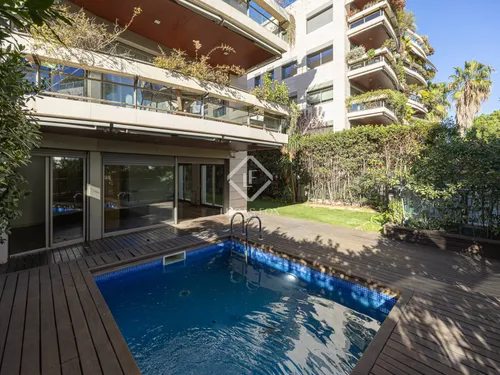 4 Bedroom apartment with 180m² terrace for sale in Pedralbes, Barcelona