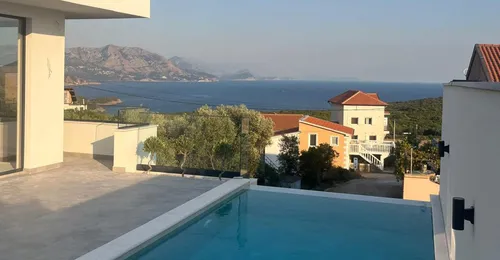 Modern 3-Bedroom Villa with Pool and Panoramic Sea View