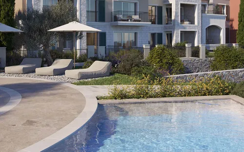 3 Bedrooms Apartment in Lustica