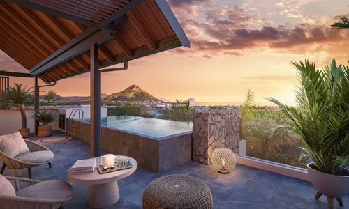 3-Bedroom Penthouse – The Height of Coastal Elegance with Private Rooftop Pool