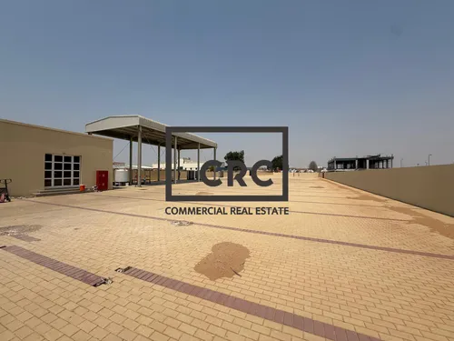 32,000 Sq Ft | Gated Industrial Yard | Al Sajaa