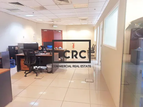 DIP | DEWA AND CHILLER INCLUDED | FITTED OFFICE