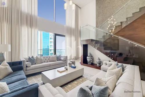 Luxury waterfront| Penthouse| 4br Maids|Available