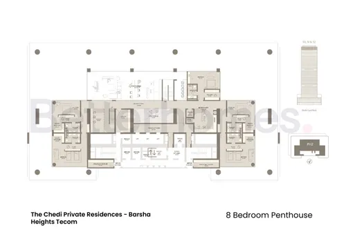 8 Bedrooms Penthouse in The Chedi Private Residences