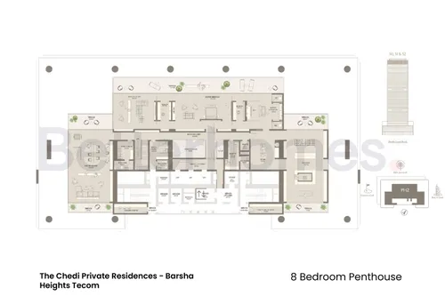 8 Bedrooms Penthouse in The Chedi Private Residences