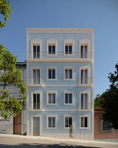 Studio apartment with balcony in Alcântara, Lisbon